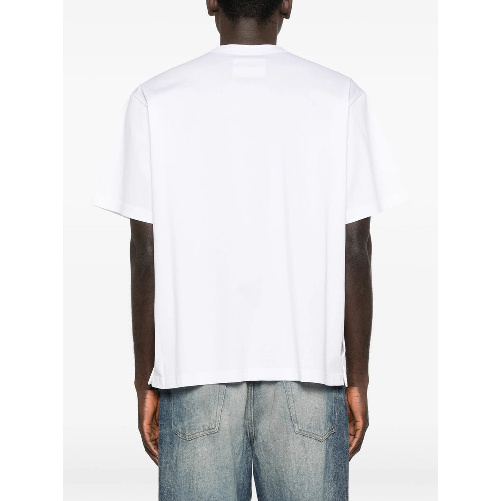 Sacai White T-Shirts & Vests - T-Shirts Men SACAI