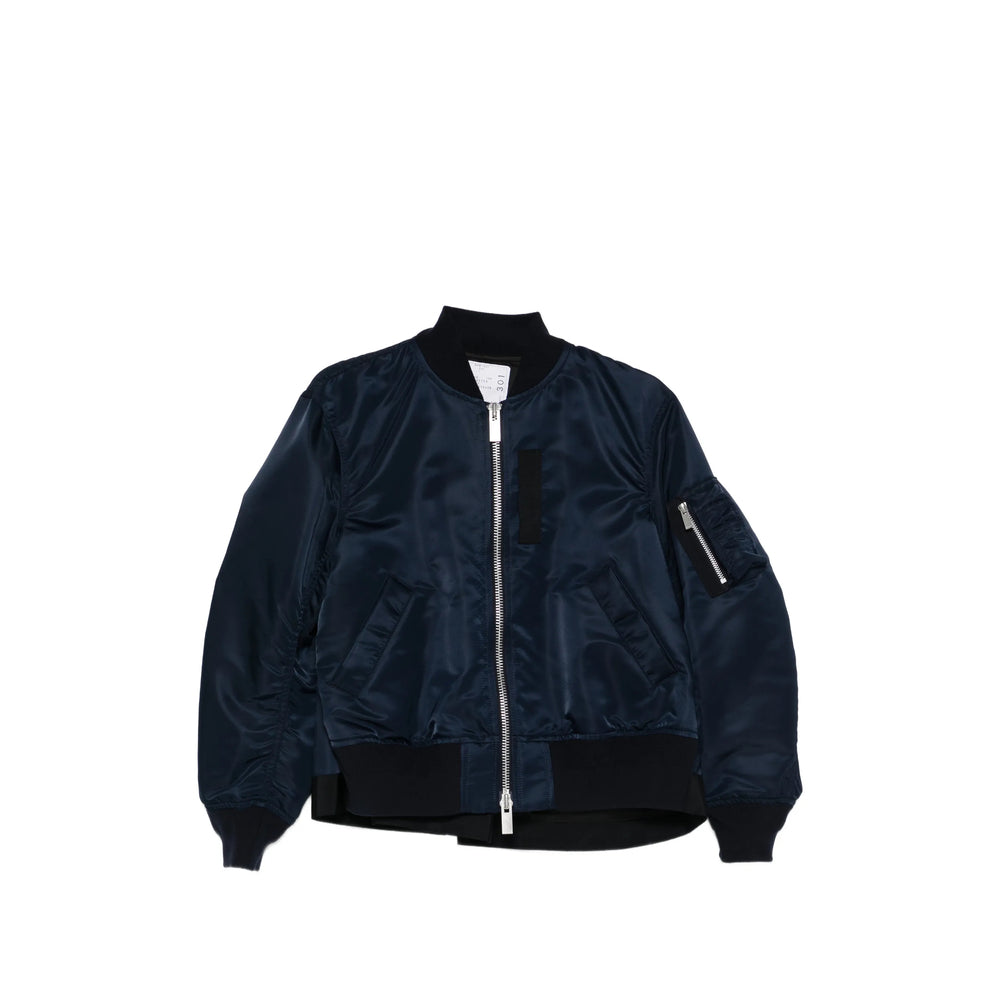 Sacai Blue Jackets - Bomber Jackets Women SACAI