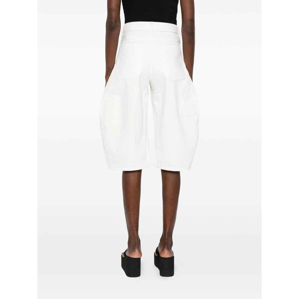 Sacai White Denim - Tapered Jeans Women SACAI