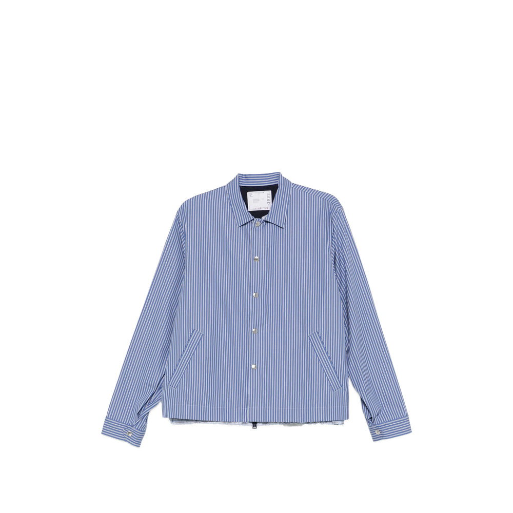 Sacai Blue Jackets - Shirt Jackets Men SACAI