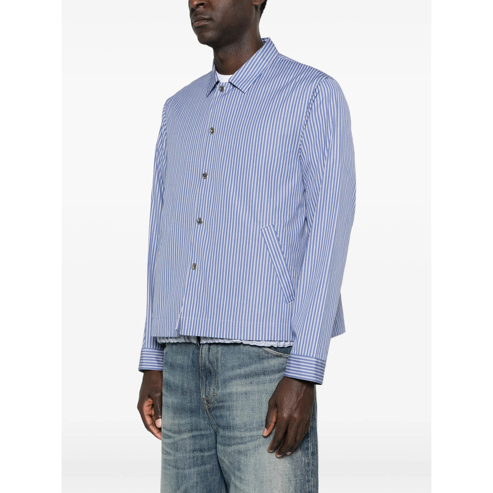 Sacai Blue Jackets - Shirt Jackets Men SACAI