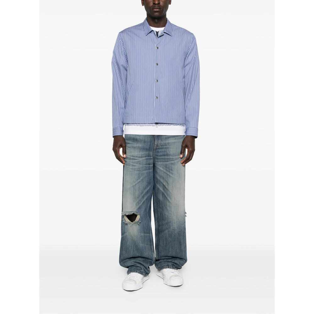 Sacai Blue Jackets - Shirt Jackets Men SACAI