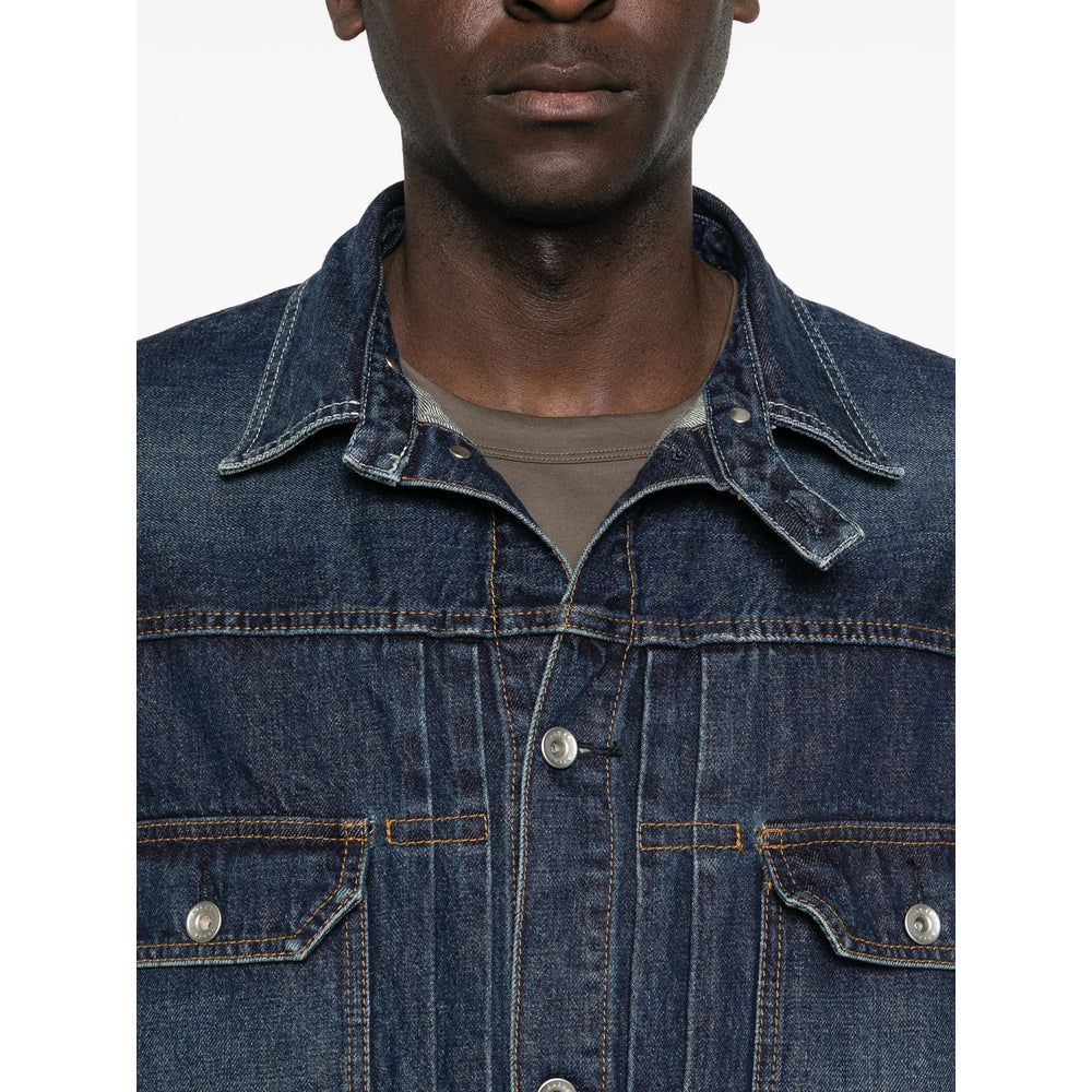 Sacai Blue Jackets - Denim Jackets Men SACAI