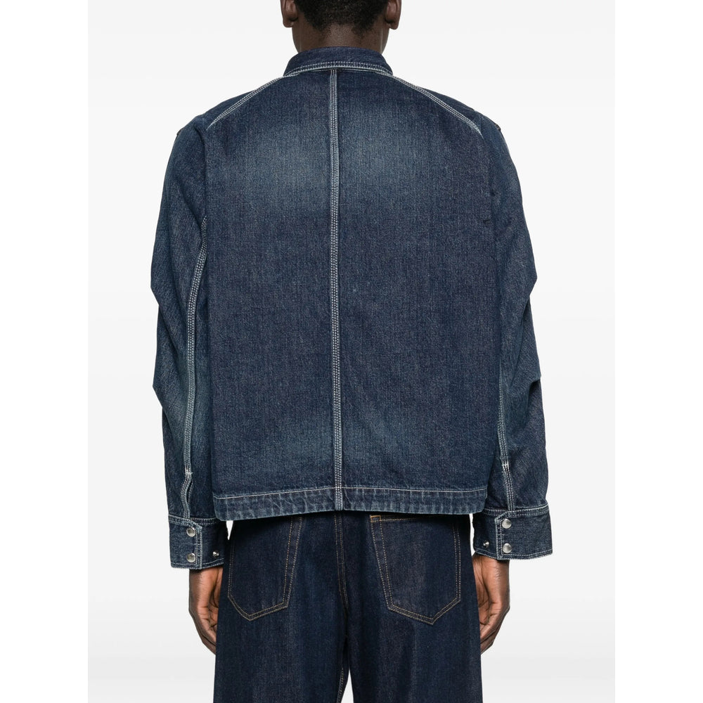 Sacai Blue Jackets - Denim Jackets Men SACAI