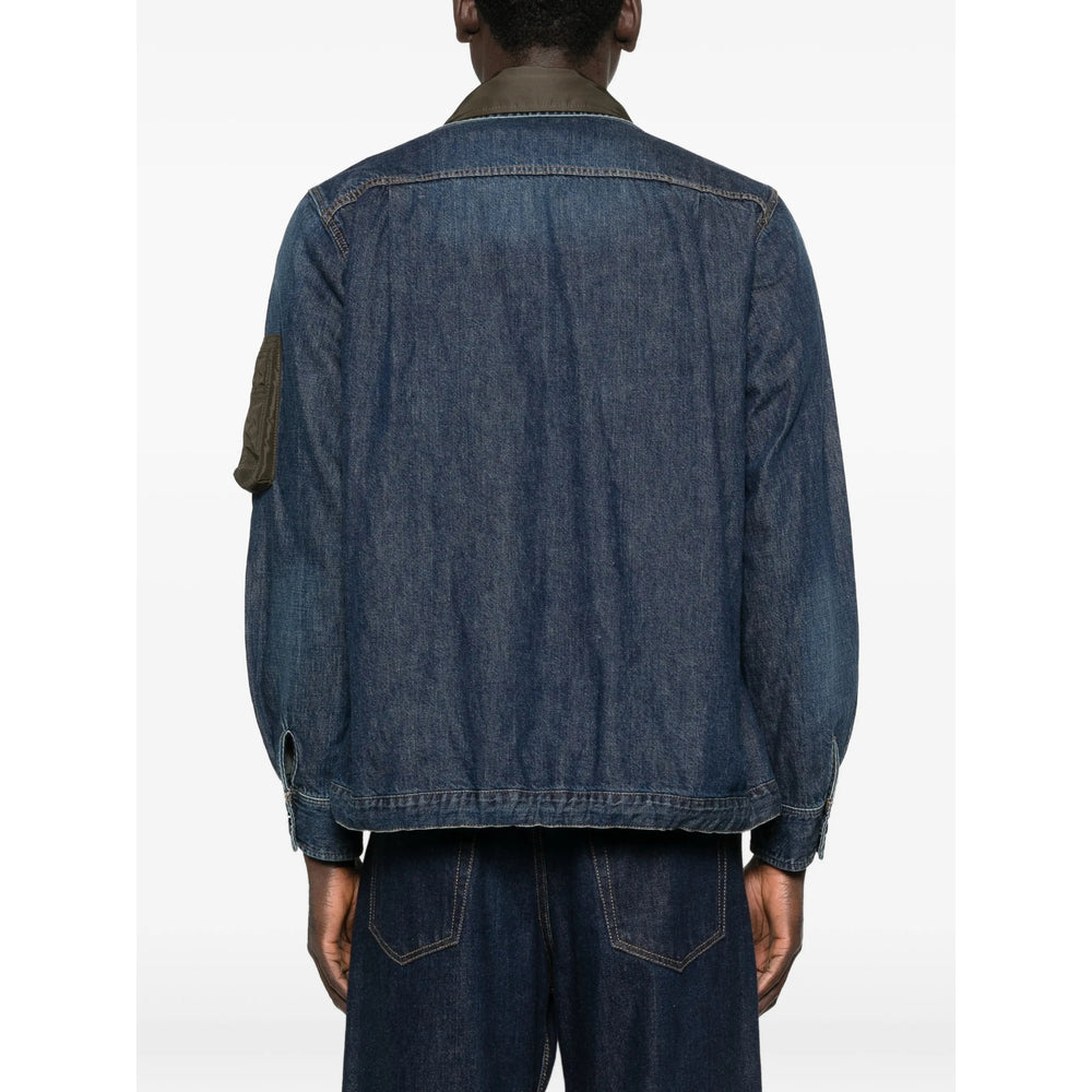 Sacai Blue Jackets - Denim Jackets Men SACAI
