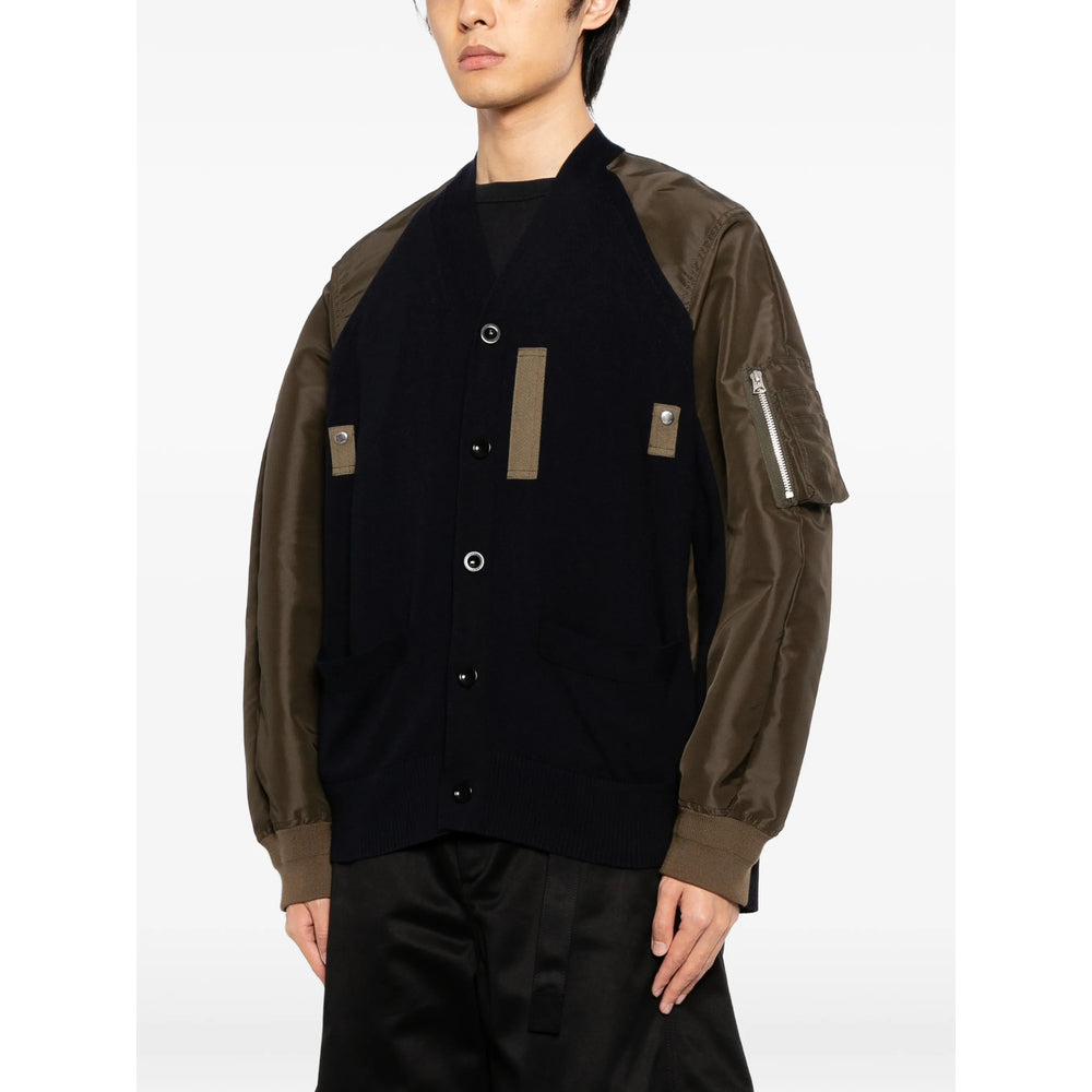 Sacai Blue Jackets - Bomber Jackets Men SACAI