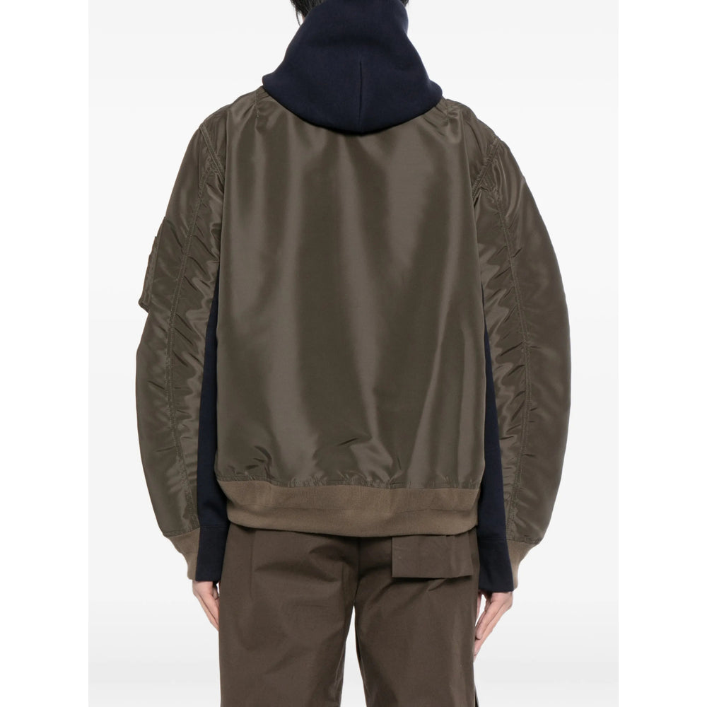 Sacai Blue Jackets - Hooded Jackets Men SACAI