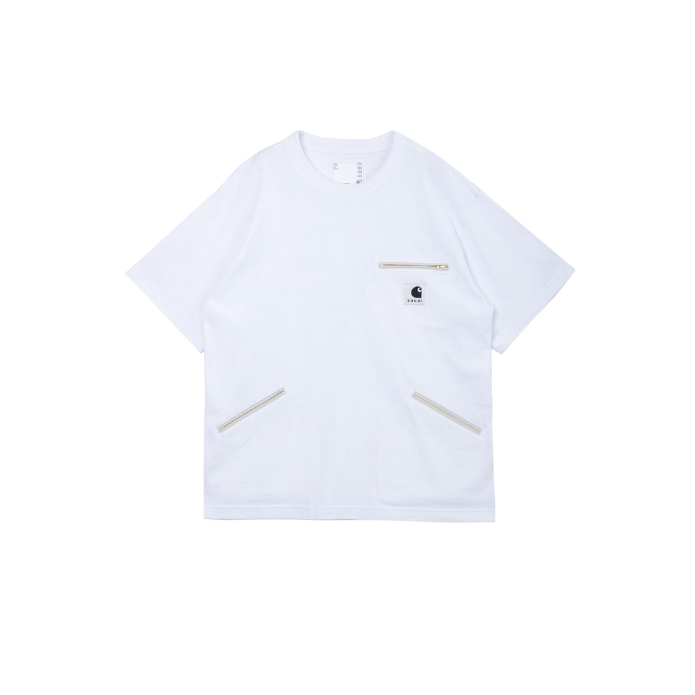 Sacai X Carhartt White T-Shirts & Vests - T-Shirts Men Sacai X Carhartt