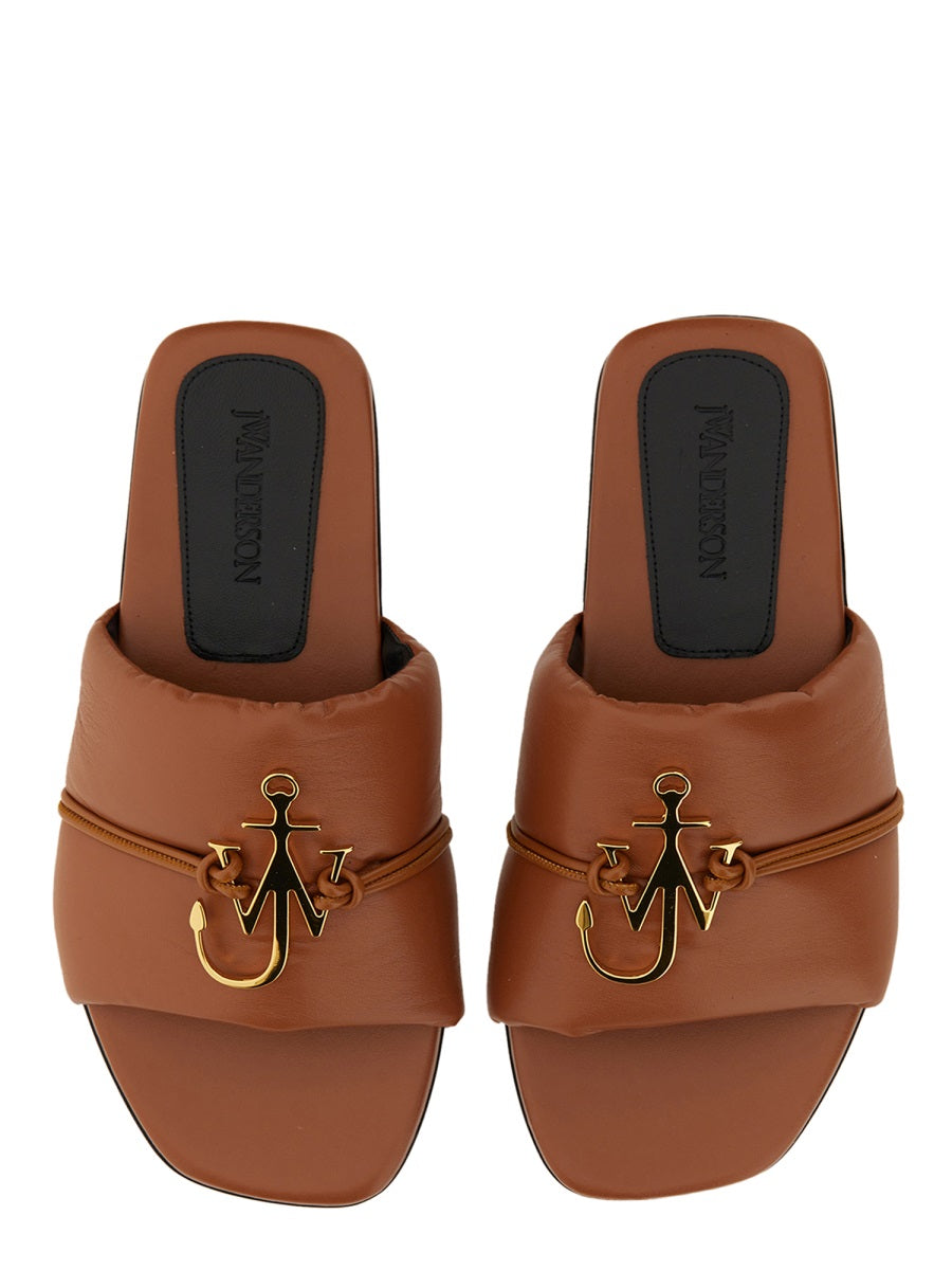Jw Anderson Women Slide Sandal With Logo J.W. ANDERSON