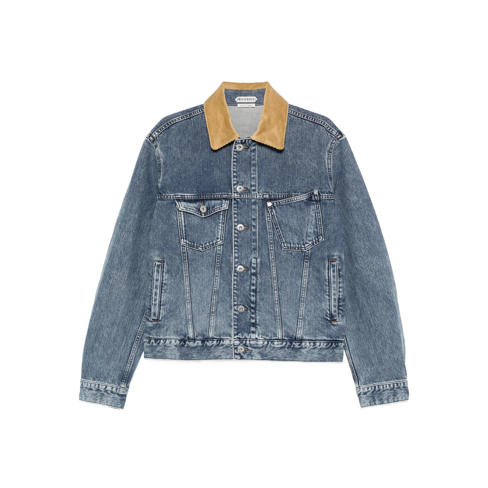 Jw Anderson Blue Jackets - Denim Jackets Men J.W. ANDERSON
