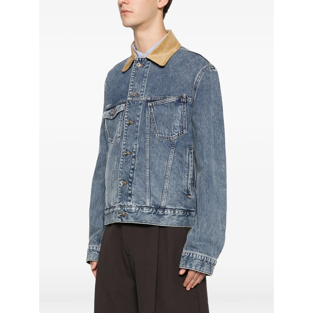 Jw Anderson Blue Jackets - Denim Jackets Men J.W. ANDERSON