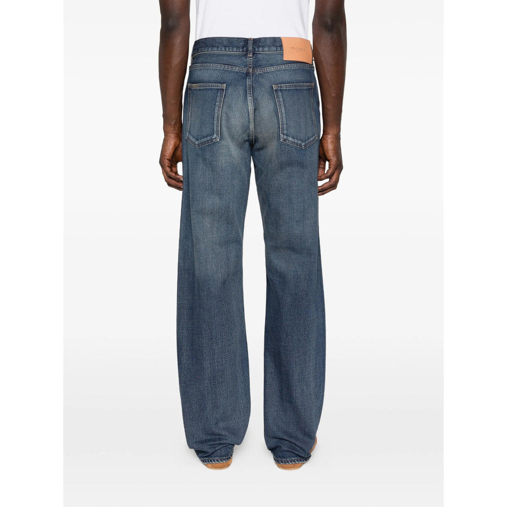 Jw Anderson Blue Denim - Regular & Straight-Leg Jeans Men J.W. ANDERSON
