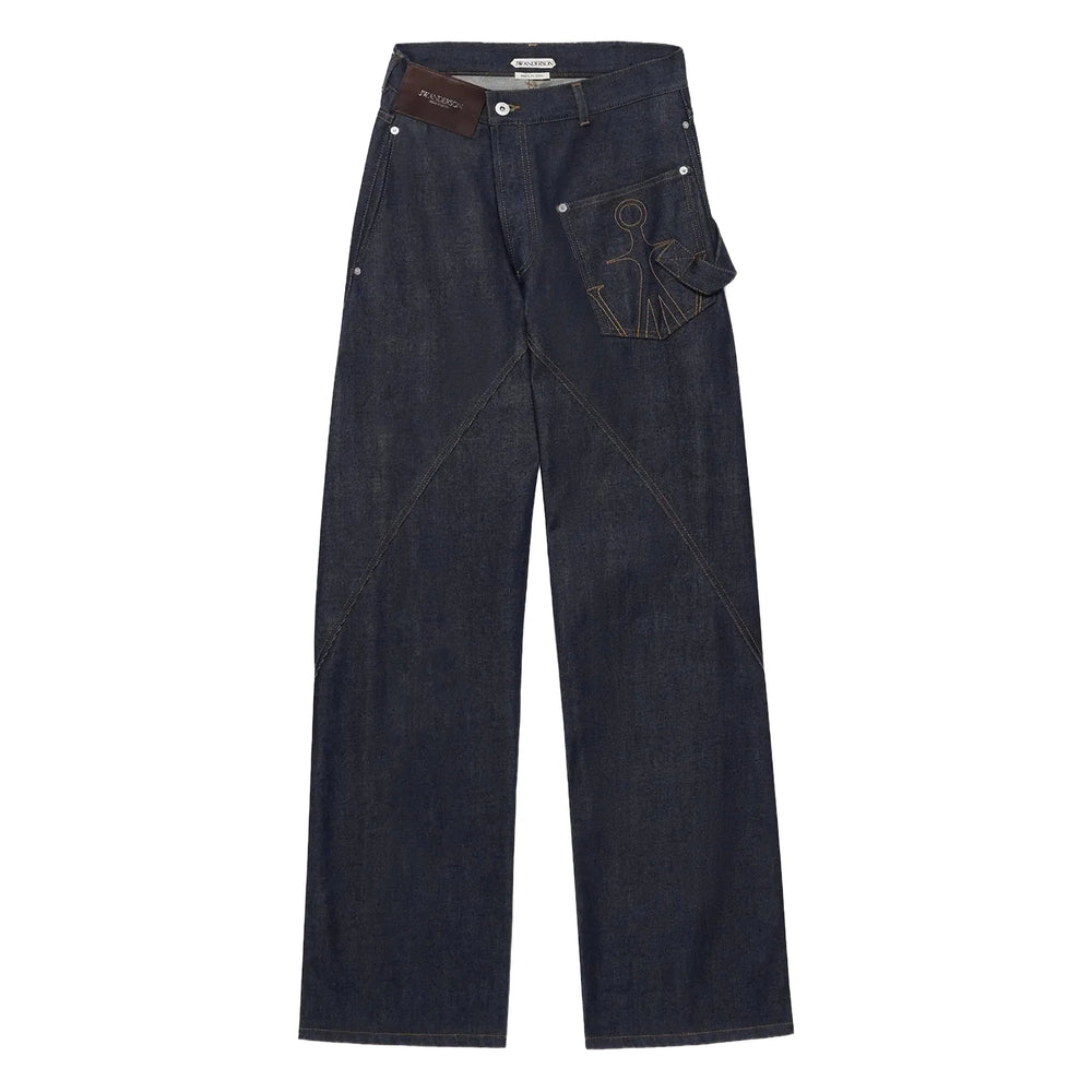 Jw Anderson Blue Trousers - Regular & Straight-Leg Trousers Men J.W. ANDERSON