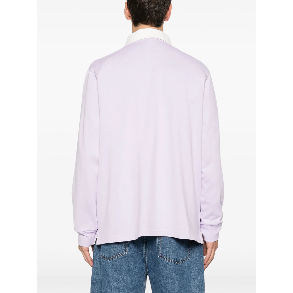 Jw Anderson Purple Polo Shirts Men J.W. ANDERSON