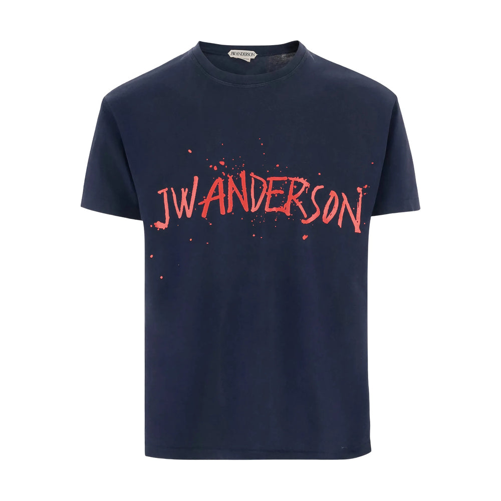 Jw Anderson Blue T-Shirts & Vests - T-Shirts Men J.W. ANDERSON