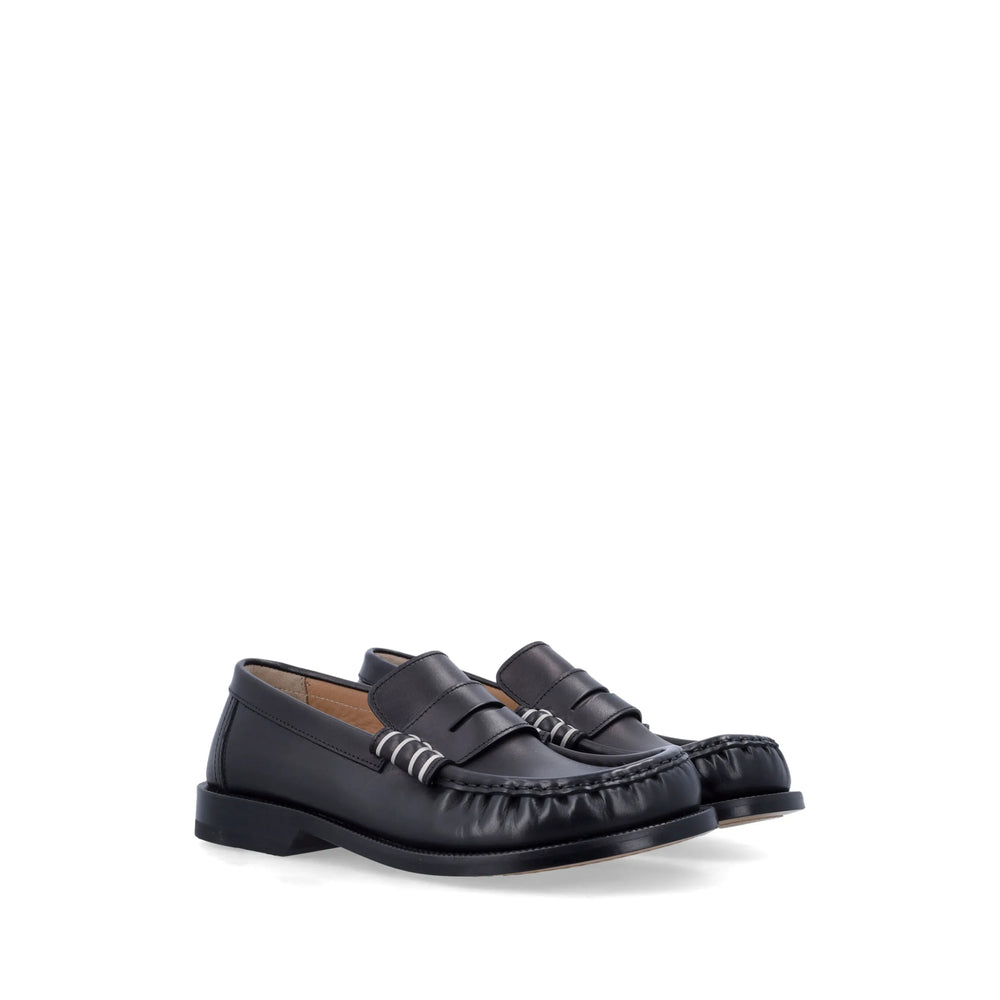 Jw Anderson Black Loafers Men J.W. ANDERSON
