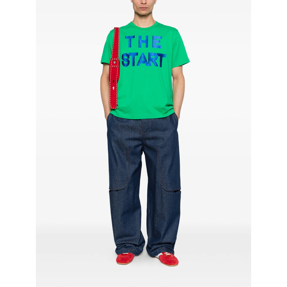 Jw Anderson Green T-Shirts & Vests - T-Shirts Men J.W. ANDERSON