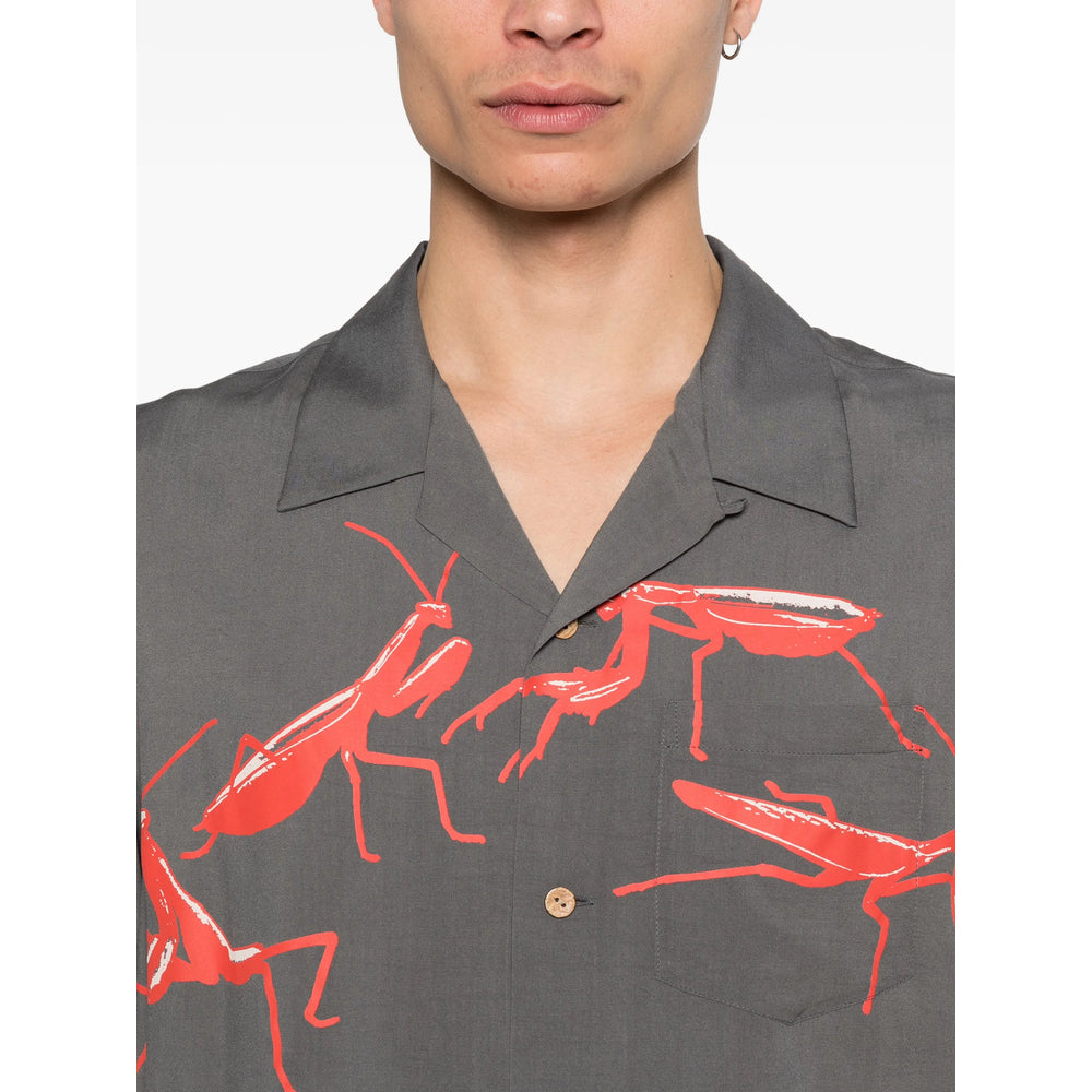 Jw Anderson Grey Shirts Men J.W. ANDERSON