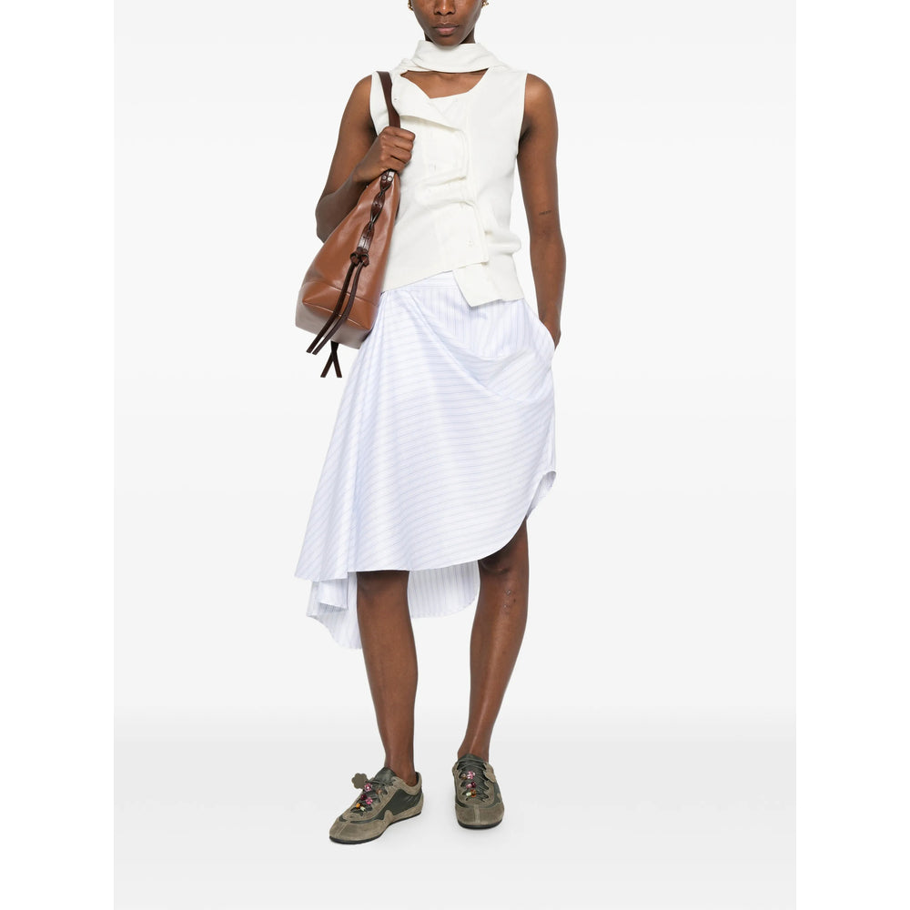 Jw Anderson White Skirts - Asymmetric & Draped Skirts Women J.W. ANDERSON