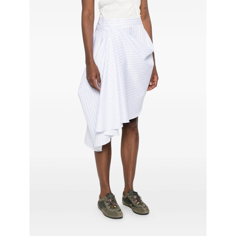 Jw Anderson White Skirts - Asymmetric & Draped Skirts Women J.W. ANDERSON