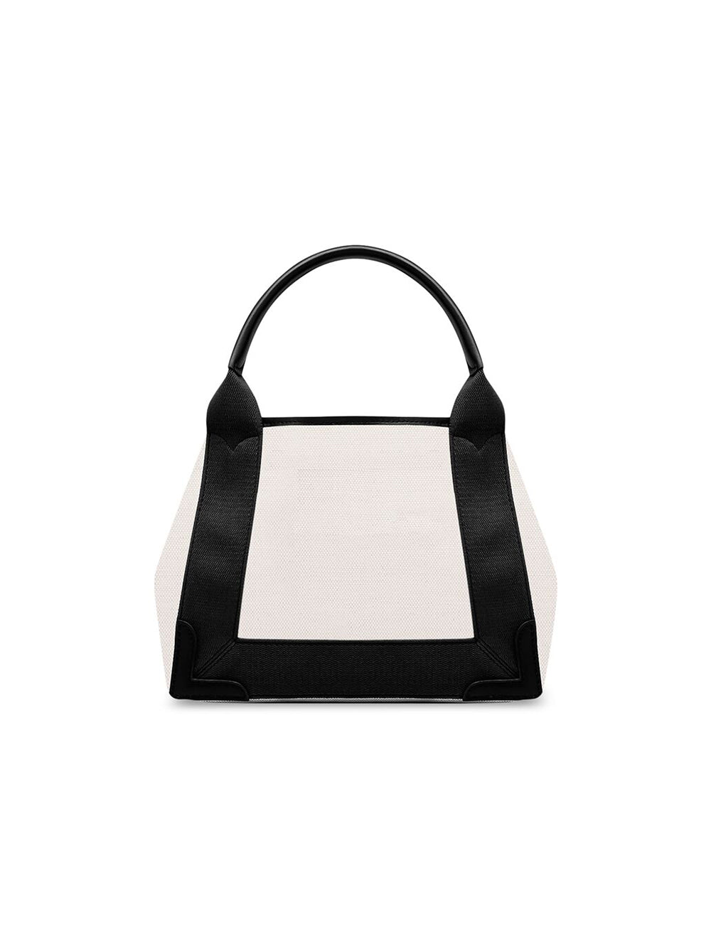 Balenciaga Women Canvas And Leather Navy Cabas Xs Bag BALENCIAGA