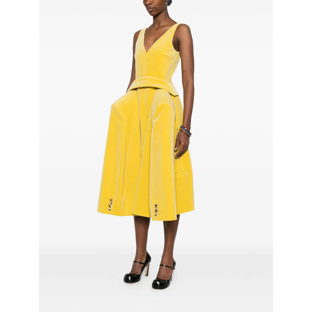 Jw Anderson Yellow Dresses - Evening Dresses Women J.W. ANDERSON