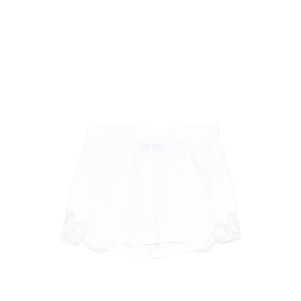Versace White Shorts - Short Shorts Women VERSACE