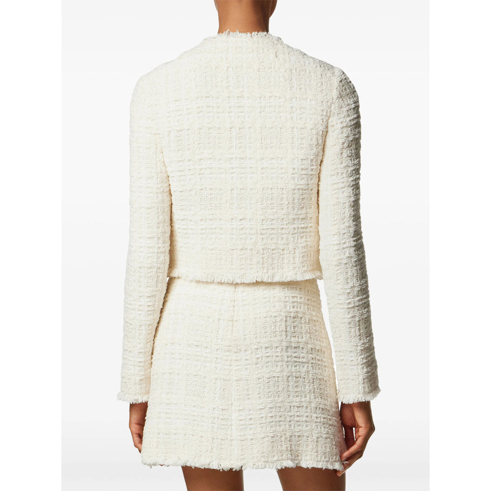 Versace Neutrals Jackets - Cropped Jackets Women VERSACE