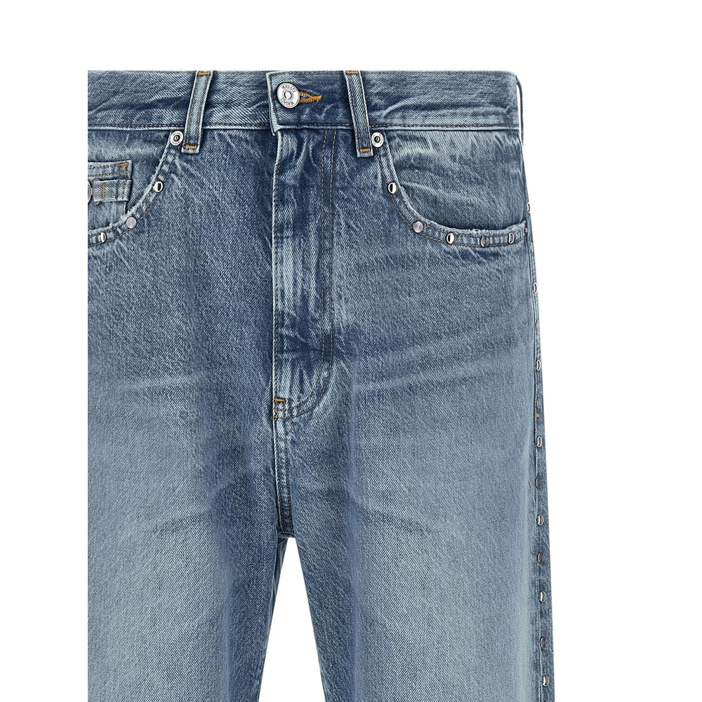Versace Blue Denim - Regular & Straight-Leg Jeans Men VERSACE
