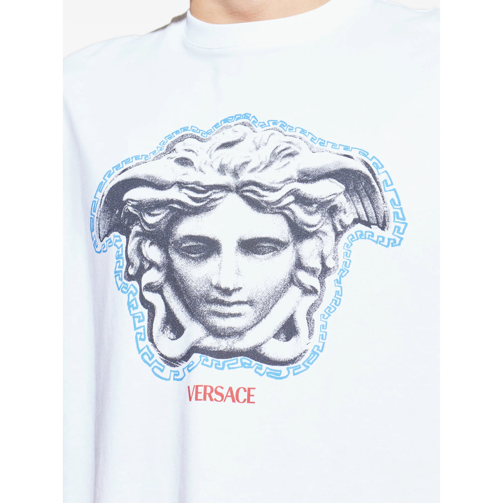 Versace White T-Shirts & Vests - T-Shirts Men VERSACE
