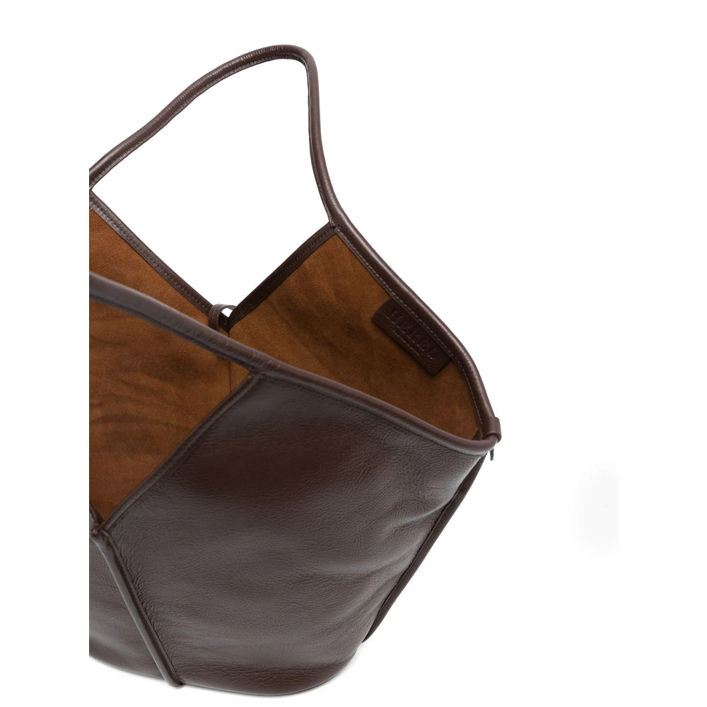 Hereu Brown Tote Bags Women HEREU