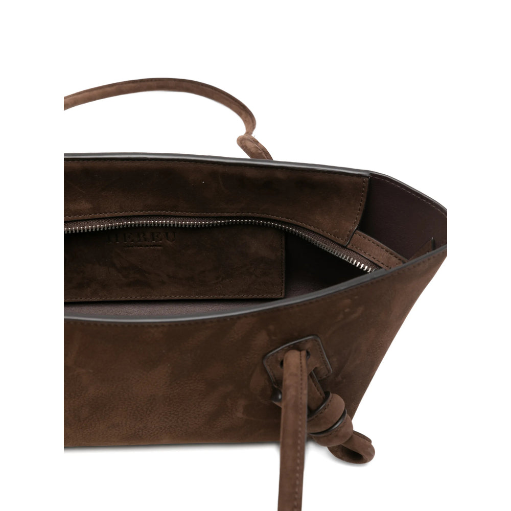 Hereu Brown Shoulder Bags Women HEREU