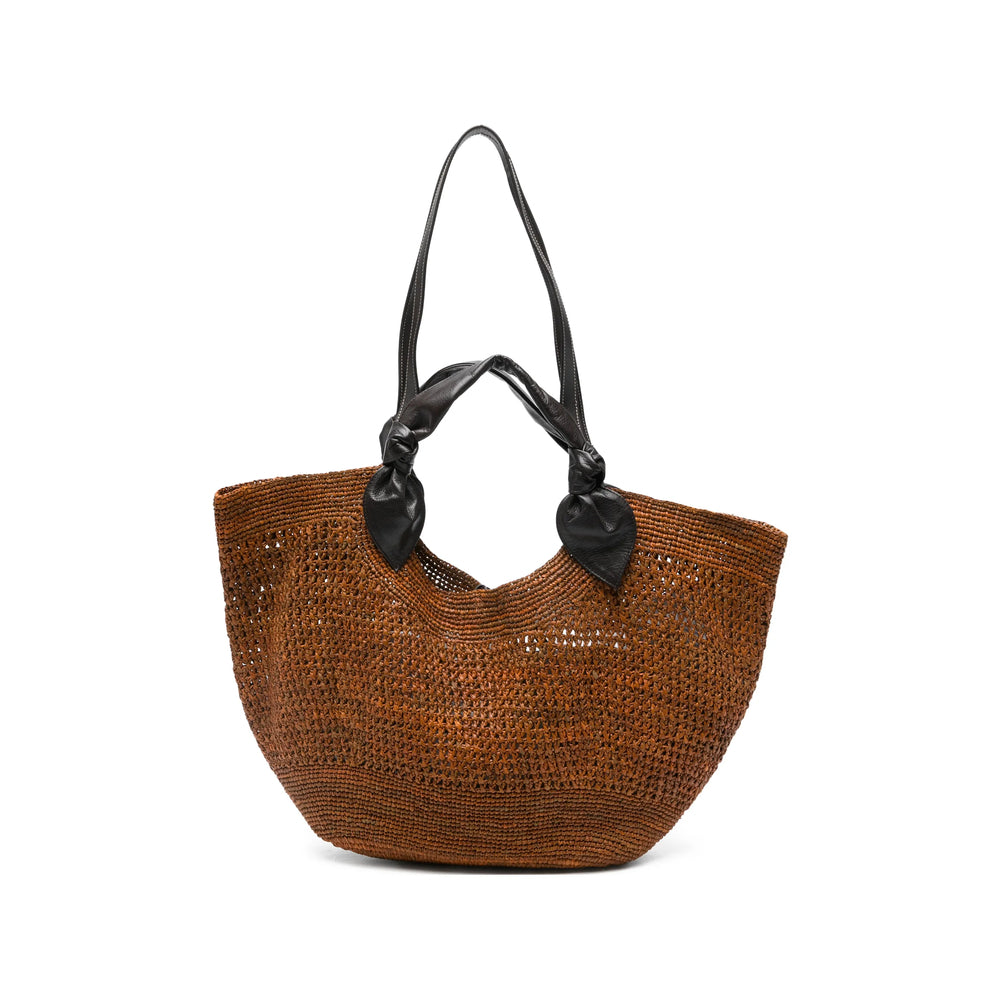 Hereu Brown Tote Bags Women HEREU
