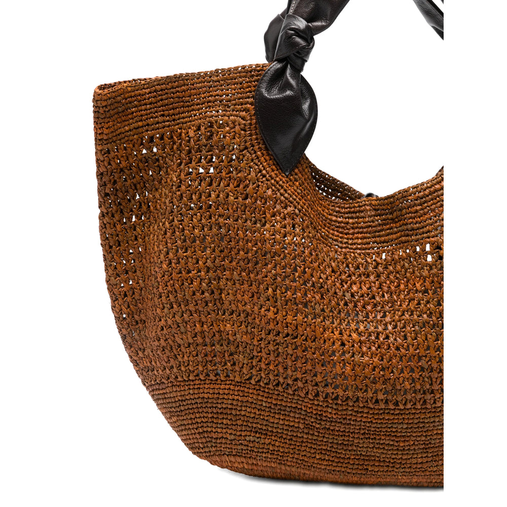 Hereu Brown Tote Bags Women HEREU