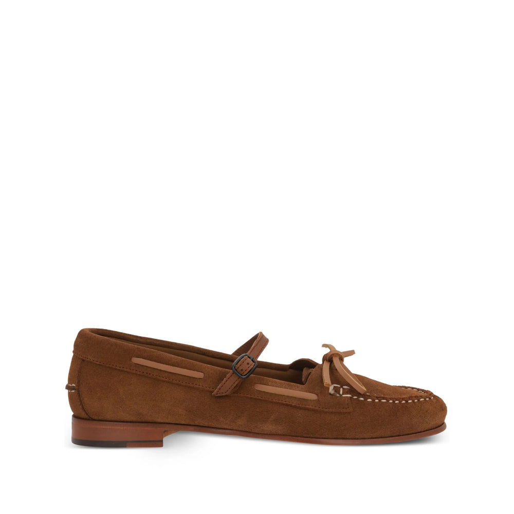 Hereu Brown Loafers Women HEREU