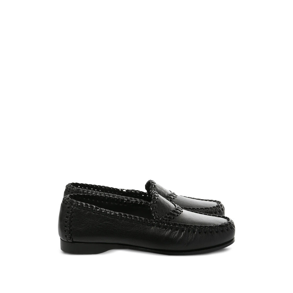 Hereu Black Loafers Women HEREU