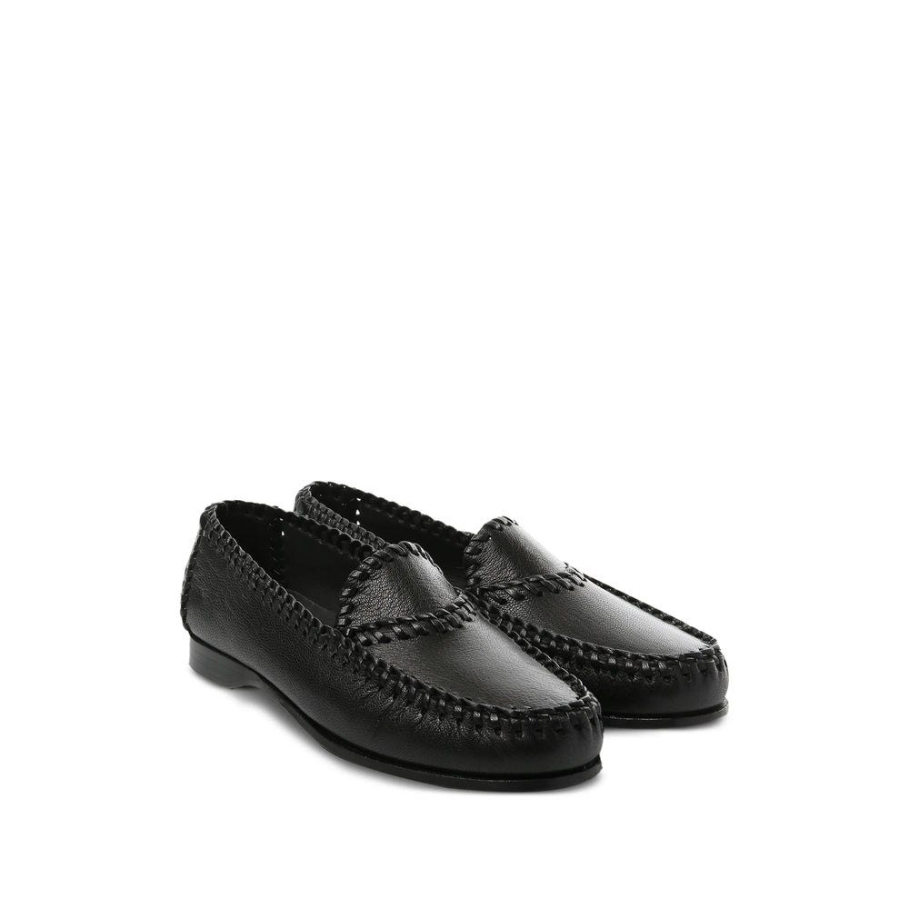 Hereu Black Loafers Women HEREU