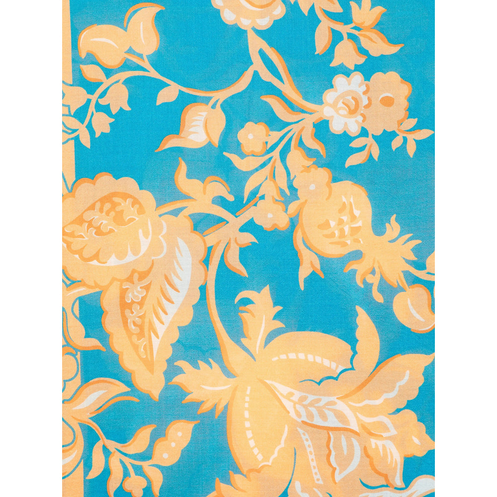 Etro Blue Scarves Women ETRO