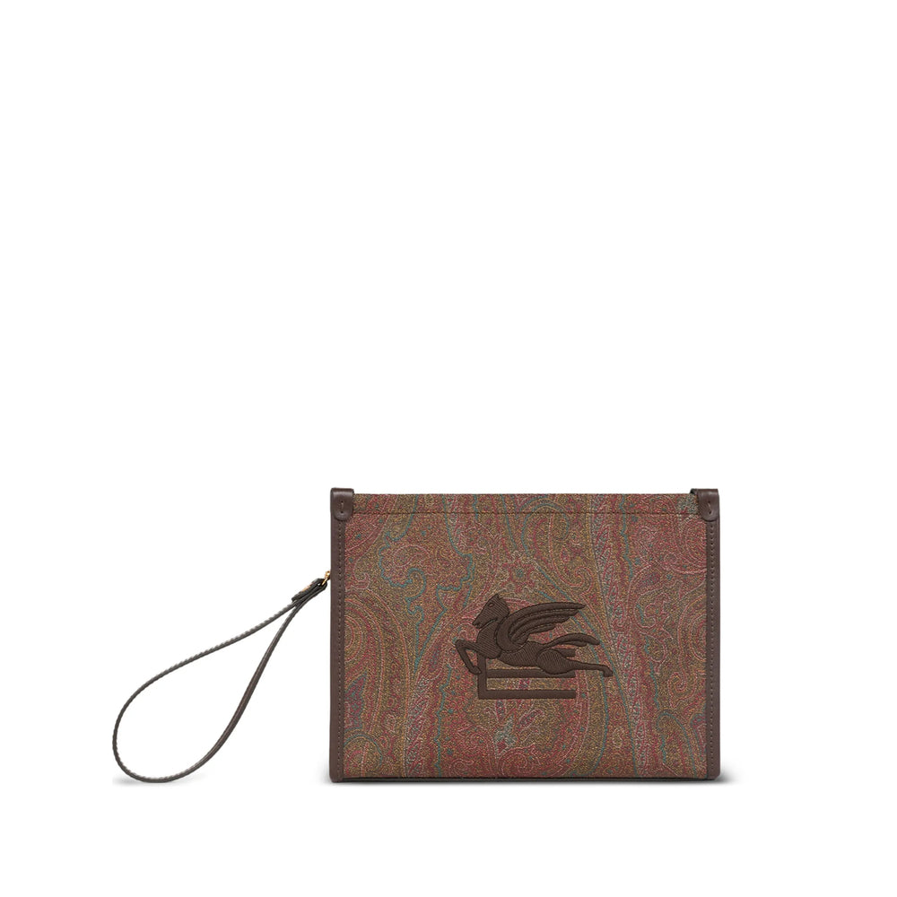 Etro Brown Clutch Bags Women ETRO