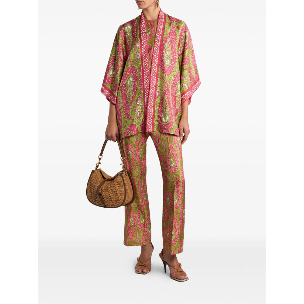 Etro Pink Jackets - Oversized Jackets Women ETRO
