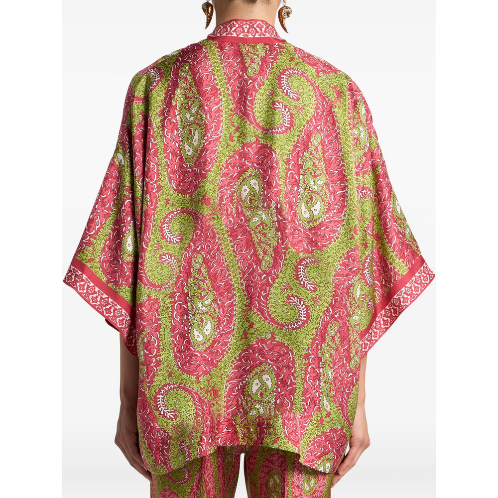 Etro Pink Jackets - Oversized Jackets Women ETRO