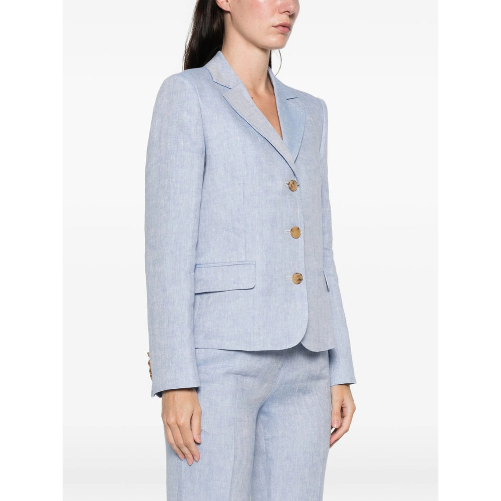 Etro Blue Jackets - Blazers Women ETRO