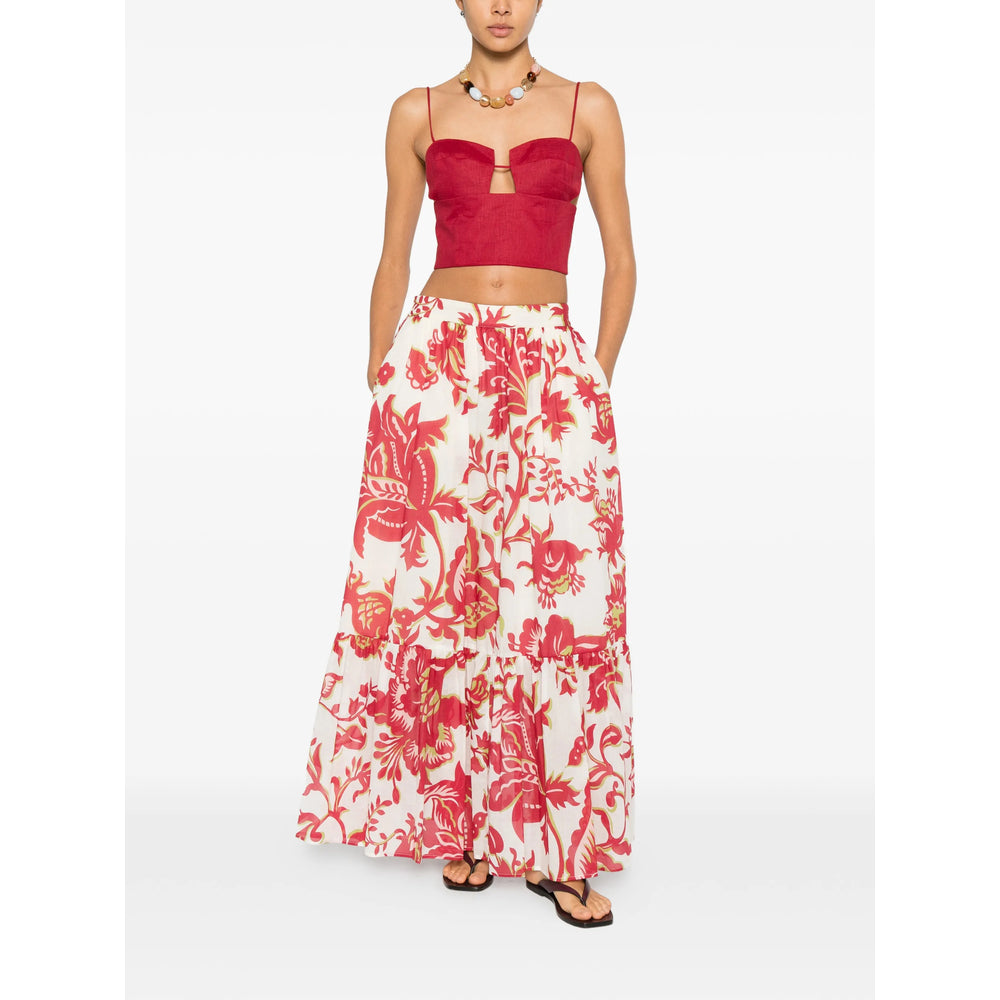 Etro White Skirts - A-Line Skirts Women ETRO