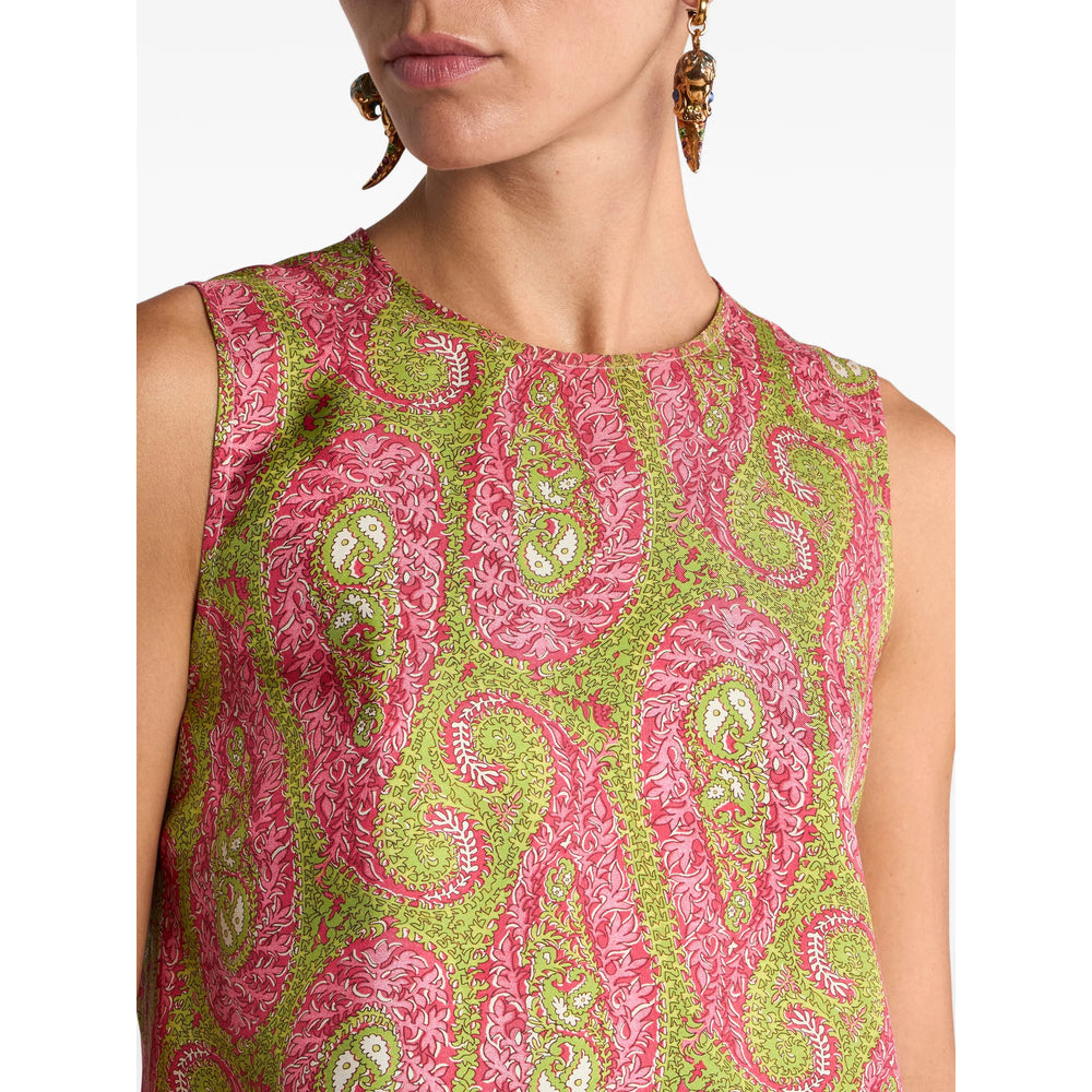 Etro Pink Tops - Vests & Tank Tops Women ETRO