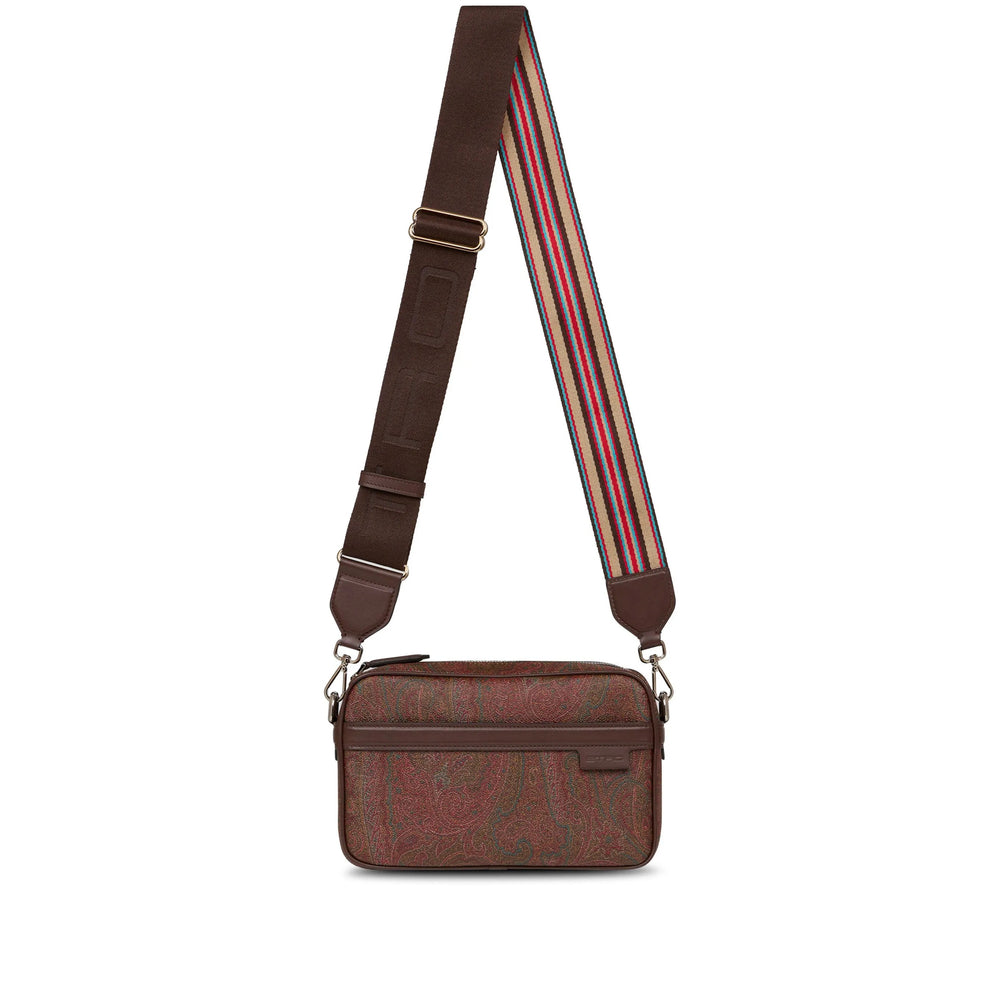 Etro Brown Messenger Bags Men ETRO