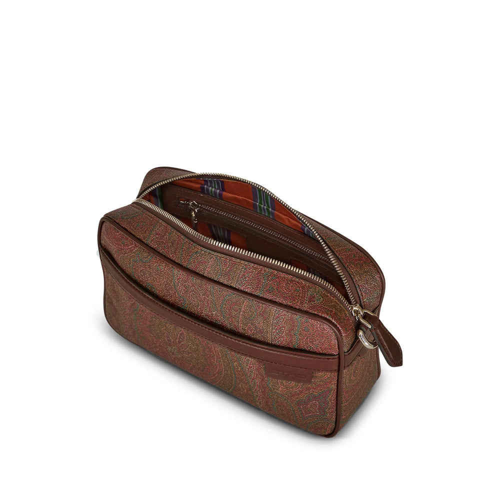 Etro Brown Messenger Bags Men ETRO