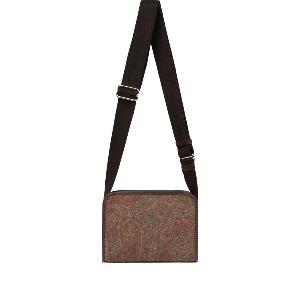 Etro Brown Messenger Bags Men ETRO