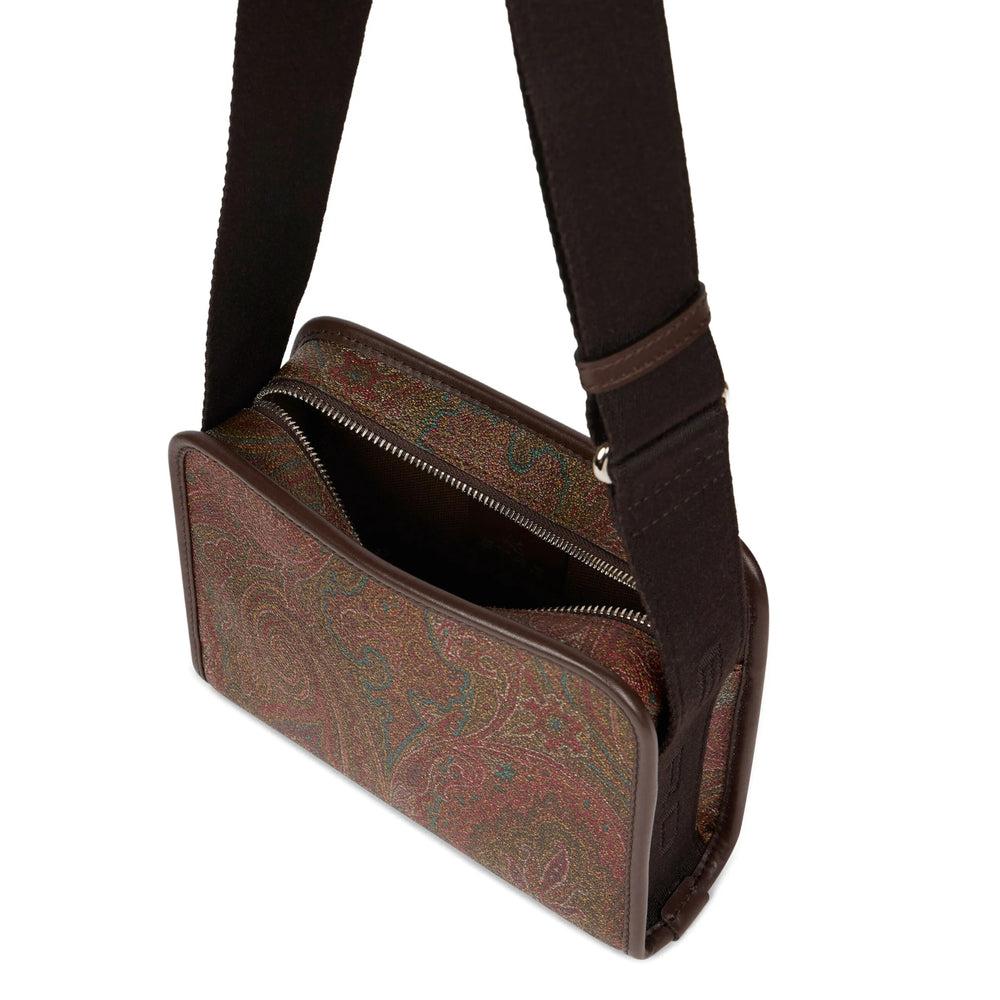 Etro Brown Messenger Bags Men ETRO
