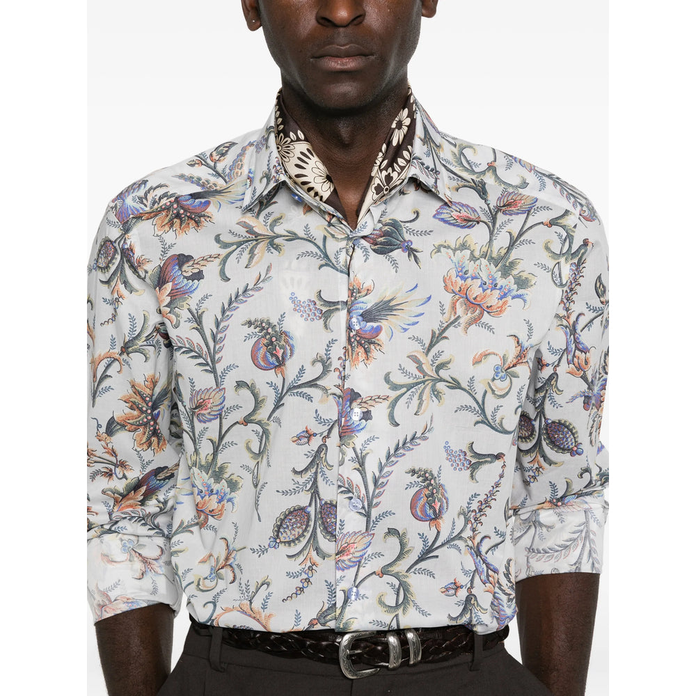 Etro Blue Shirts Men ETRO