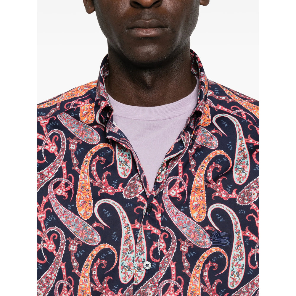 Etro Blue Shirts Men ETRO
